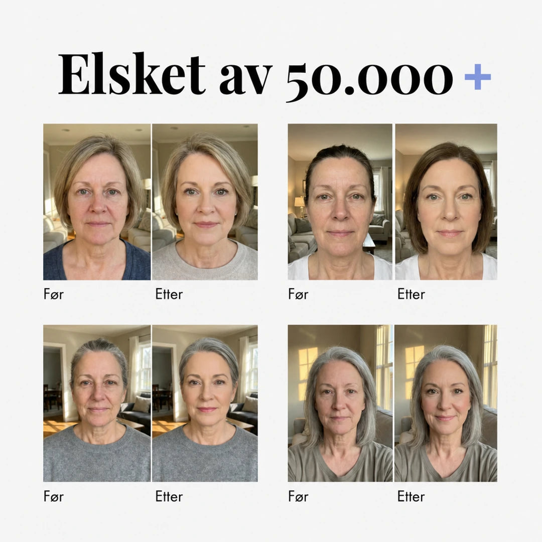 Tilpassende anti-age-foundation
