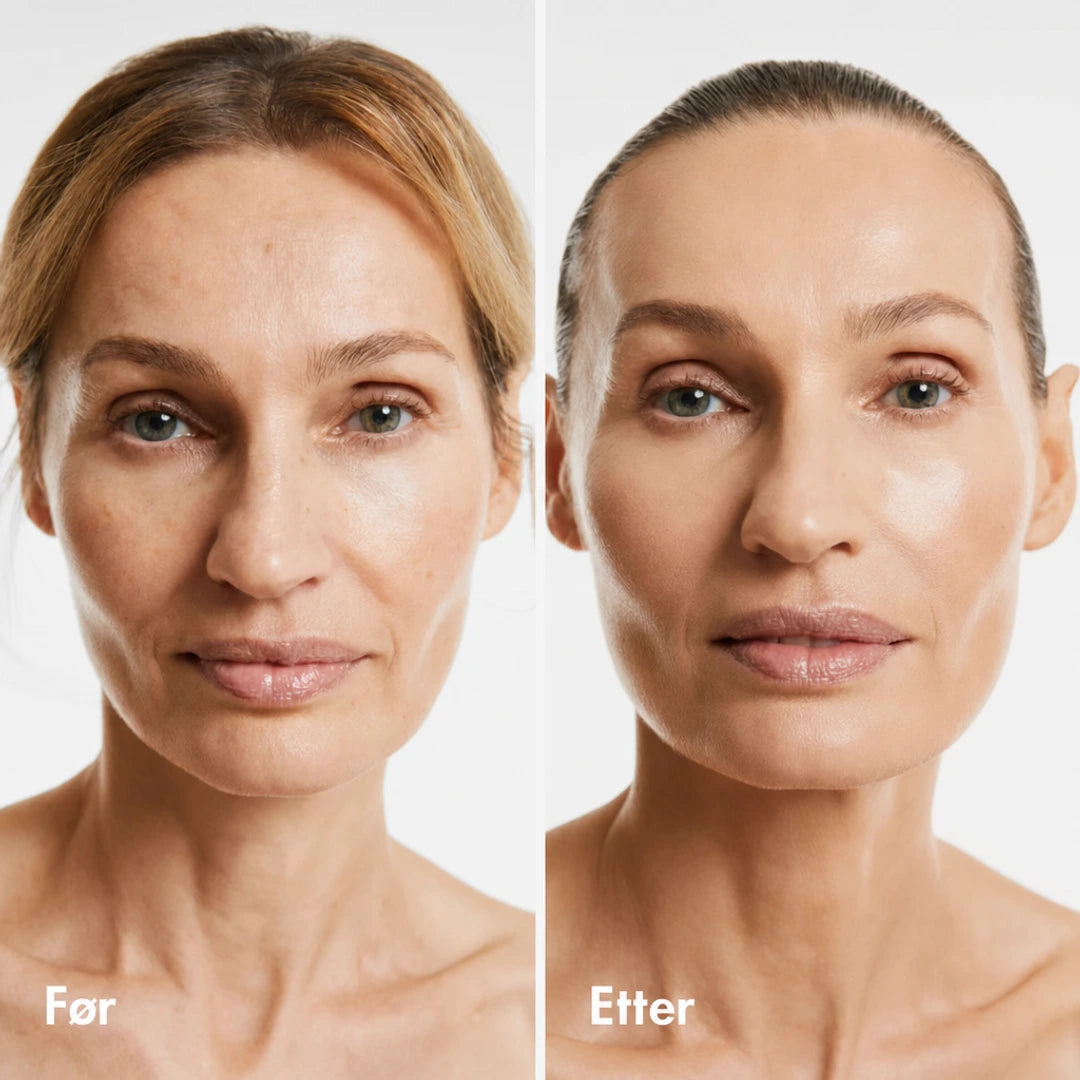 Tilpassende anti-age-foundation